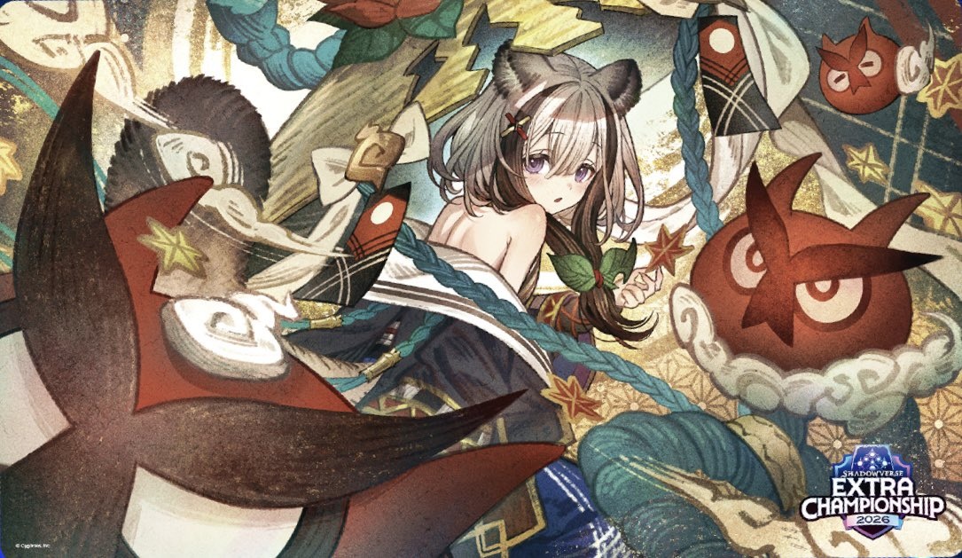 プレイマット『尽小花・イマリEXTRA CHAMPION SHIP2026』