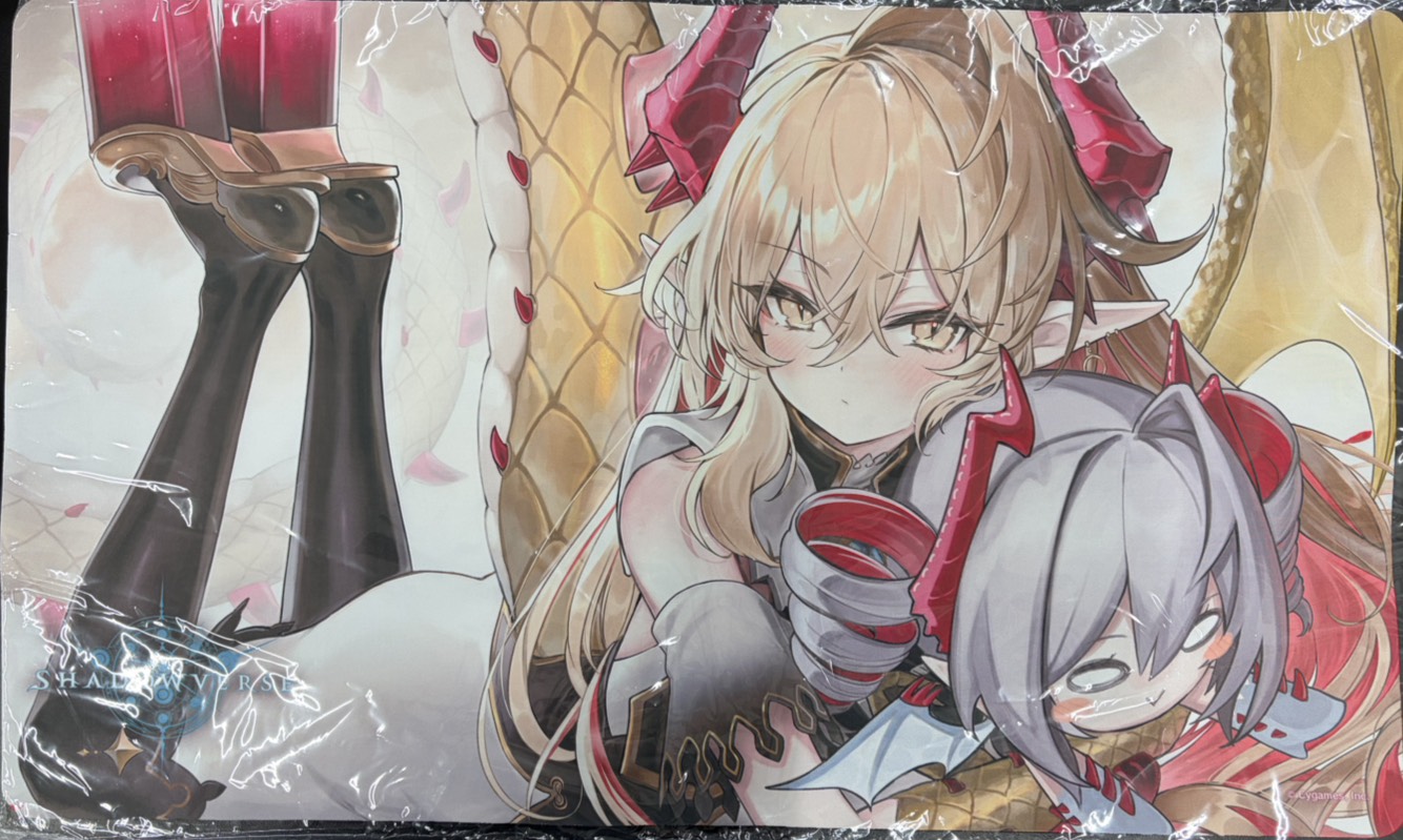 プレイマット『リサージェントレジェンズ 応援イラストVer.(金色の威信リュミオール)』