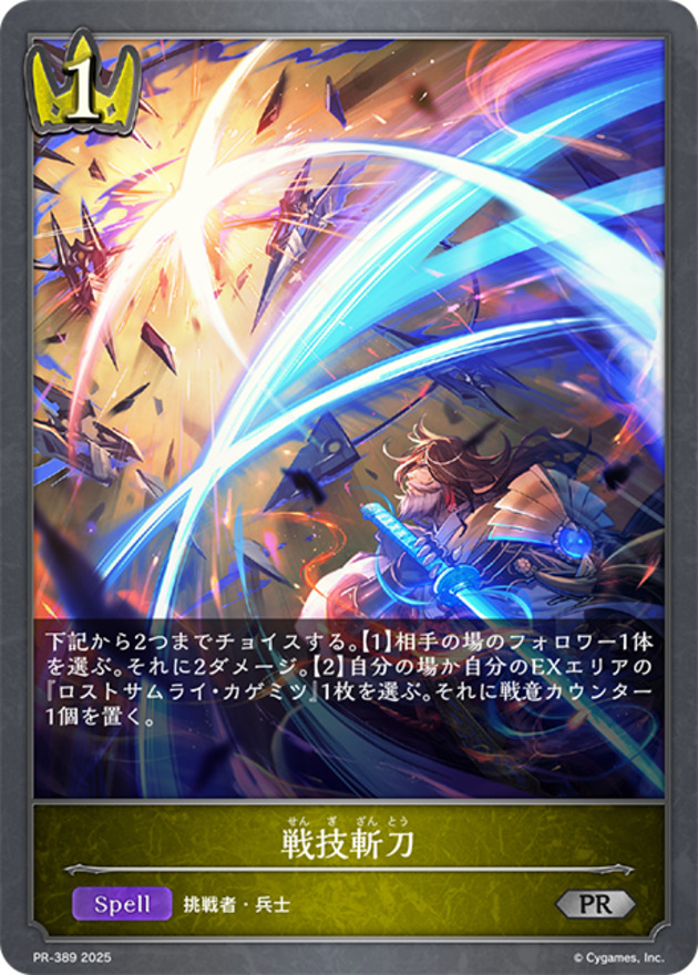 戦技斬刀(PR-389)
