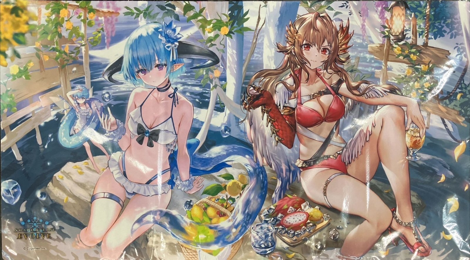 プレイマット『シーサイド・メモリーズ フィルレイン&ガルミーユ』