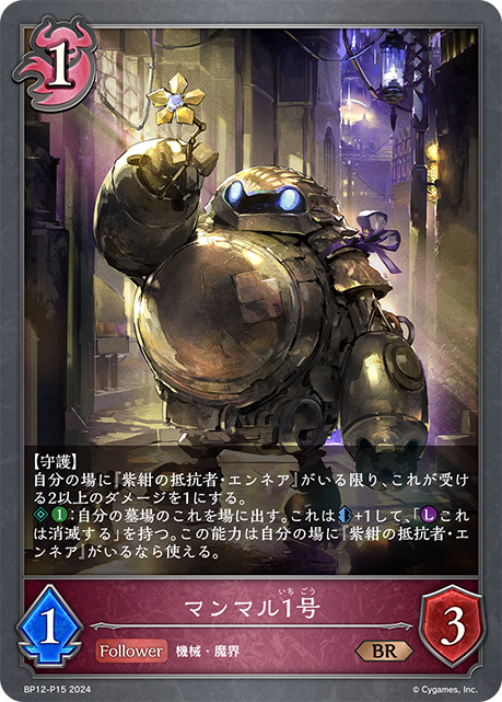 【状態C】マンマル1号(BRP)(BP12-P15)