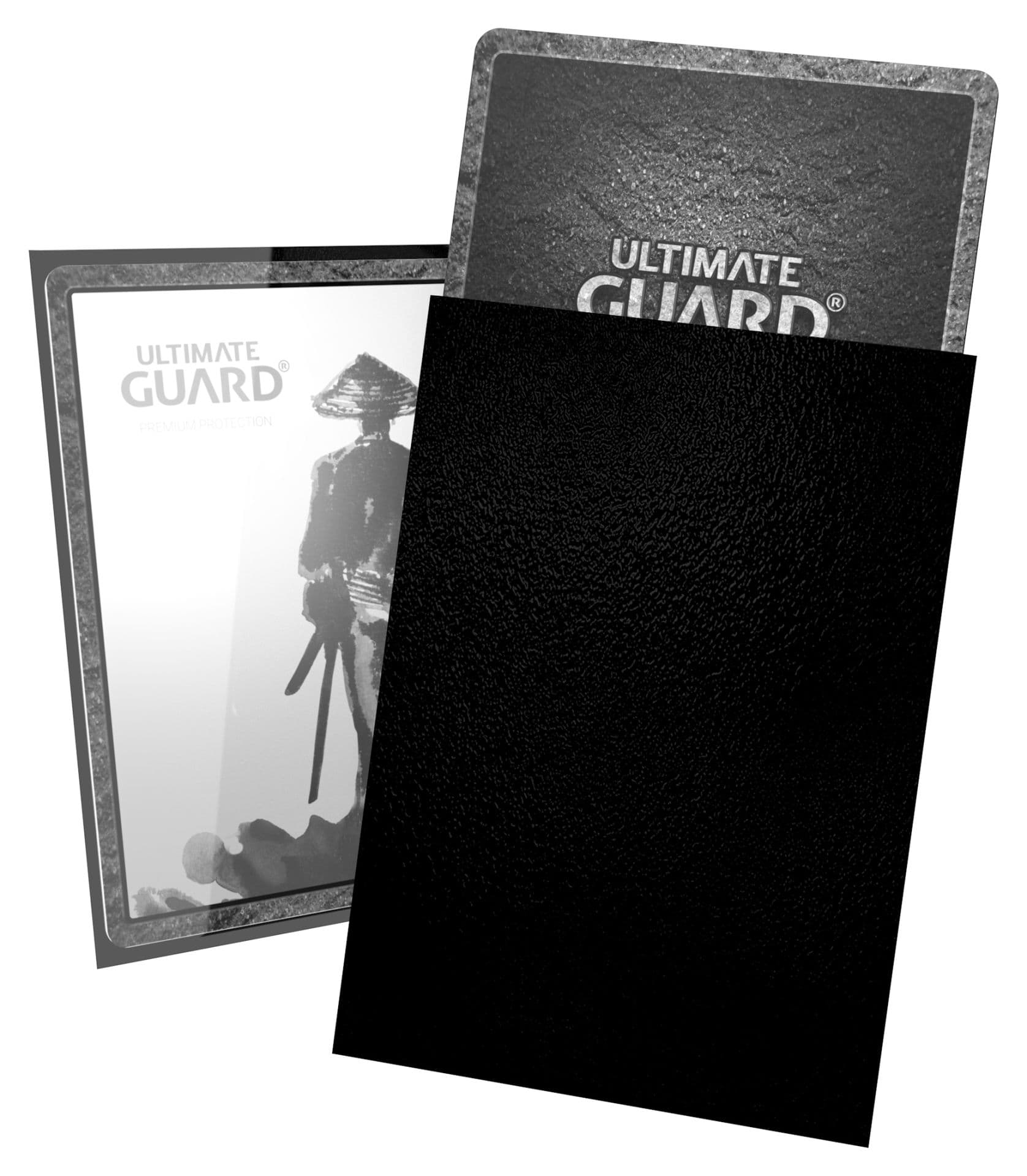 【スタンダードサイズ】Ultimate Guard(アルティメットガード) Katana スリーブ BLACK（100枚入）