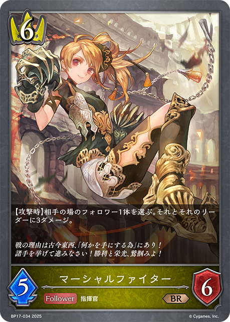 マーシャルファイター(BR)(BP17-034)