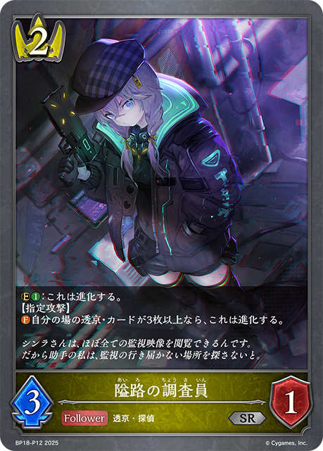 隘路の調査員(SRP)(BP18-P12)