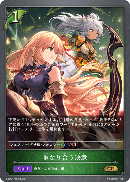 重なり合う決意(GR)(EBD01-012)