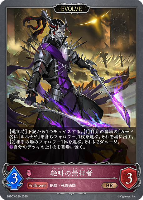 絶叫の崇拝者(EVOLVE)(BR)(EBD03-020)